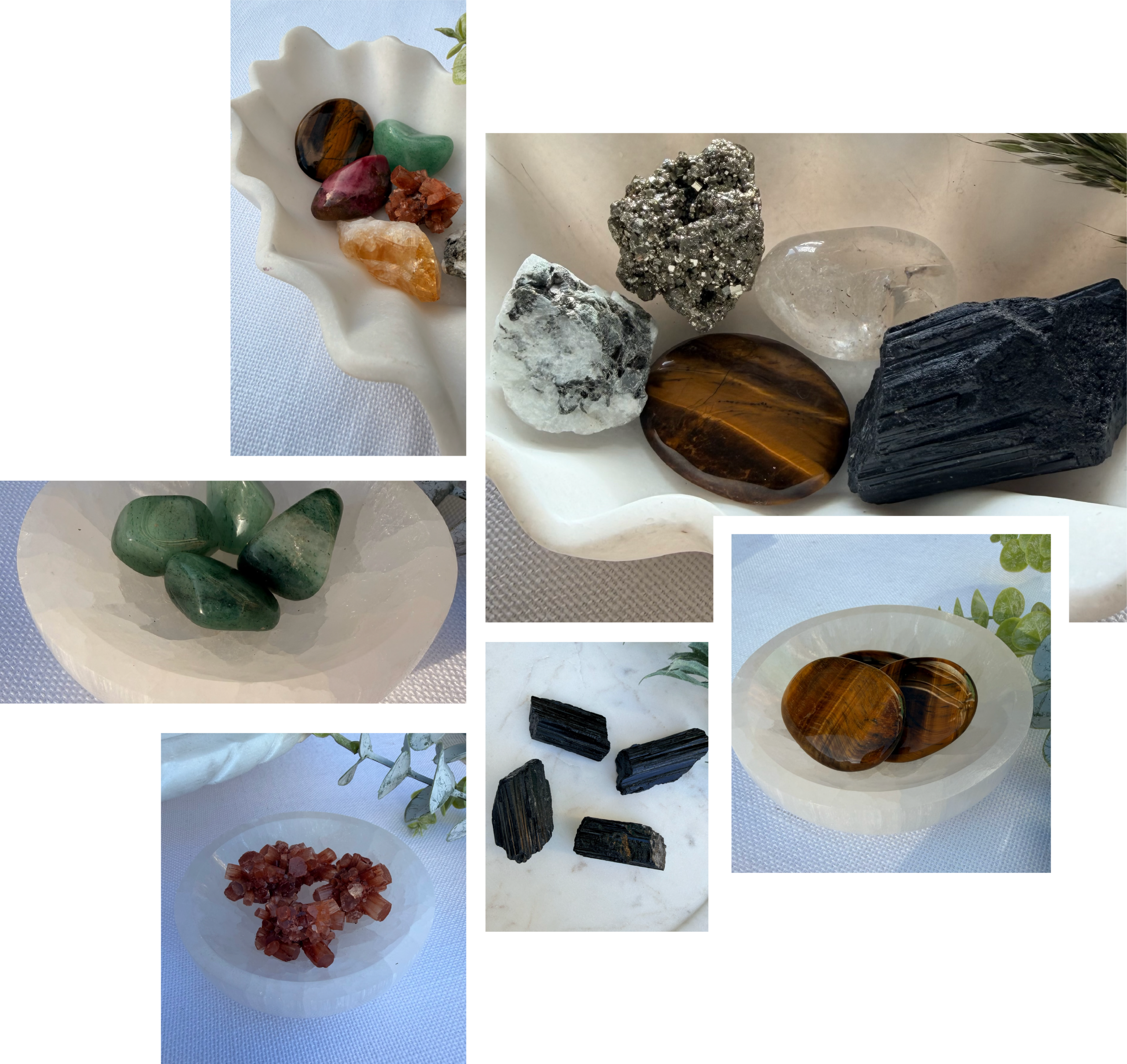 Spring Crystals Collage